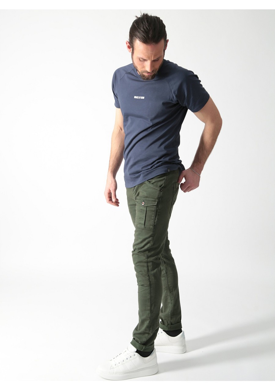 Herren MIRACLE OF DENIM | Edison Tapered Fit / Tapered Fit Jeansin Army Green