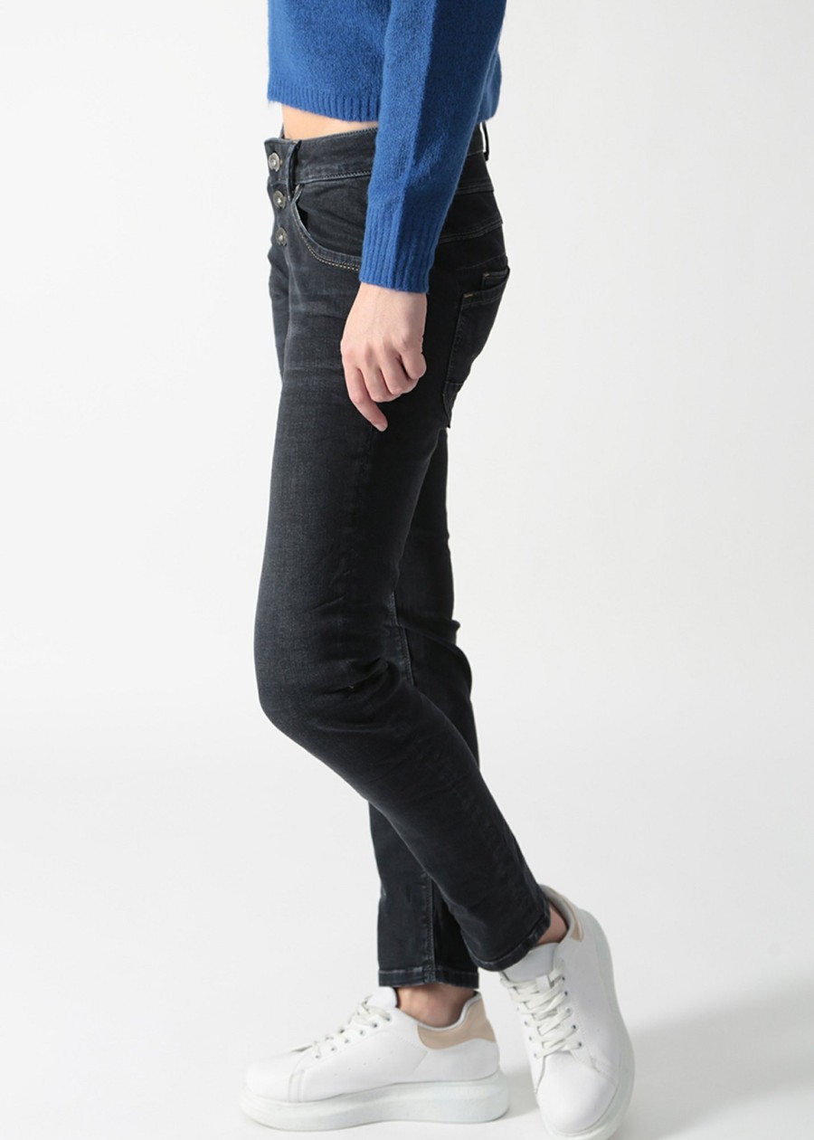 Damen MIRACLE OF DENIM | Ulla Slim Fit / Ulla Slim Fit Jeansin Nectar Blue