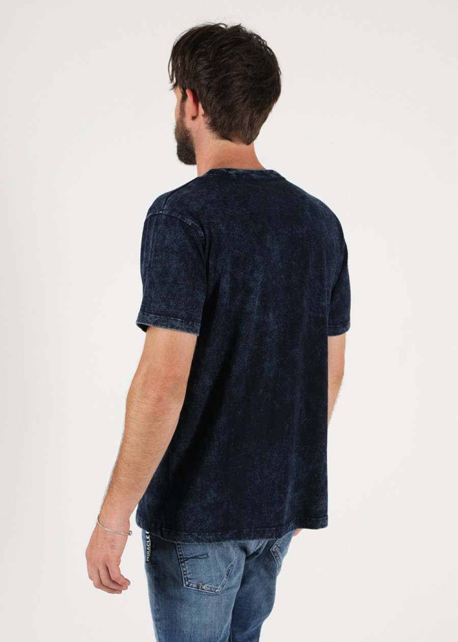 Herren MIRACLE OF DENIM | Sp23-Ts897 / Herren T-Shirtin Indigo