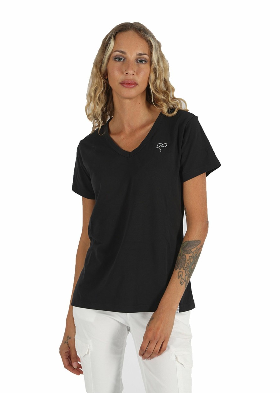 Damen MIRACLE OF DENIM | Au23-Ts319 / T-Shirtin Black