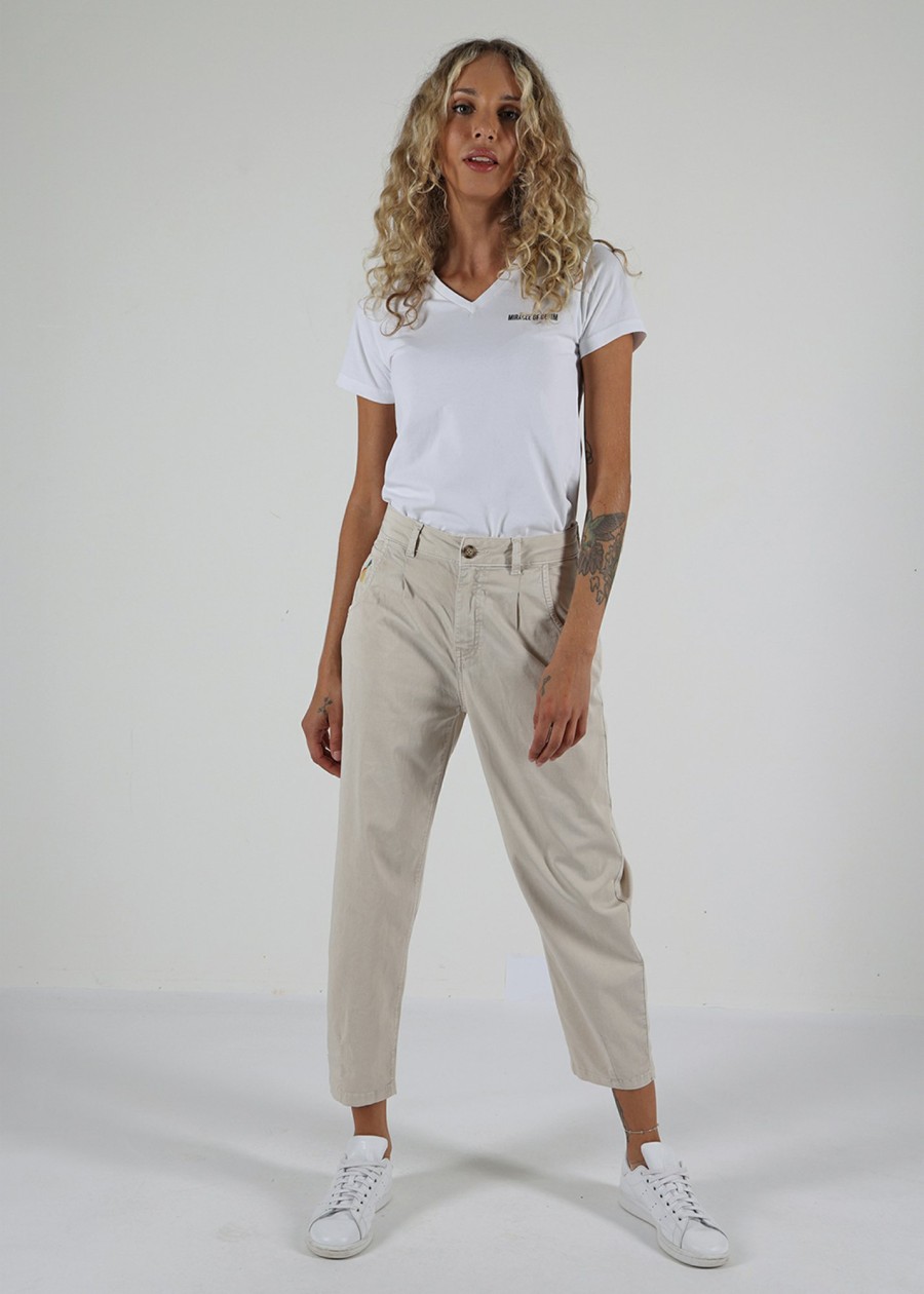 Damen MIRACLE OF DENIM | Coco Chino Fit / Jeansin Beige