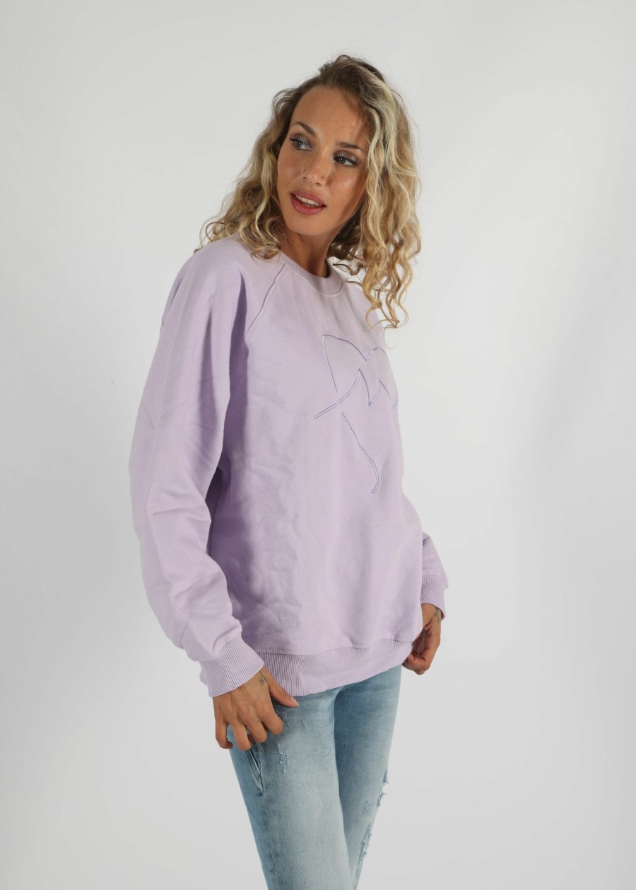 Damen MIRACLE OF DENIM | Au23-Sw340 / Sweatshirtin L.Lilac