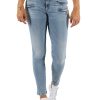 Damen MIRACLE OF DENIM | Mima Slim Fit / 5 Pocket Denim Mit Doppelt Zipptaschein Rondo Blue