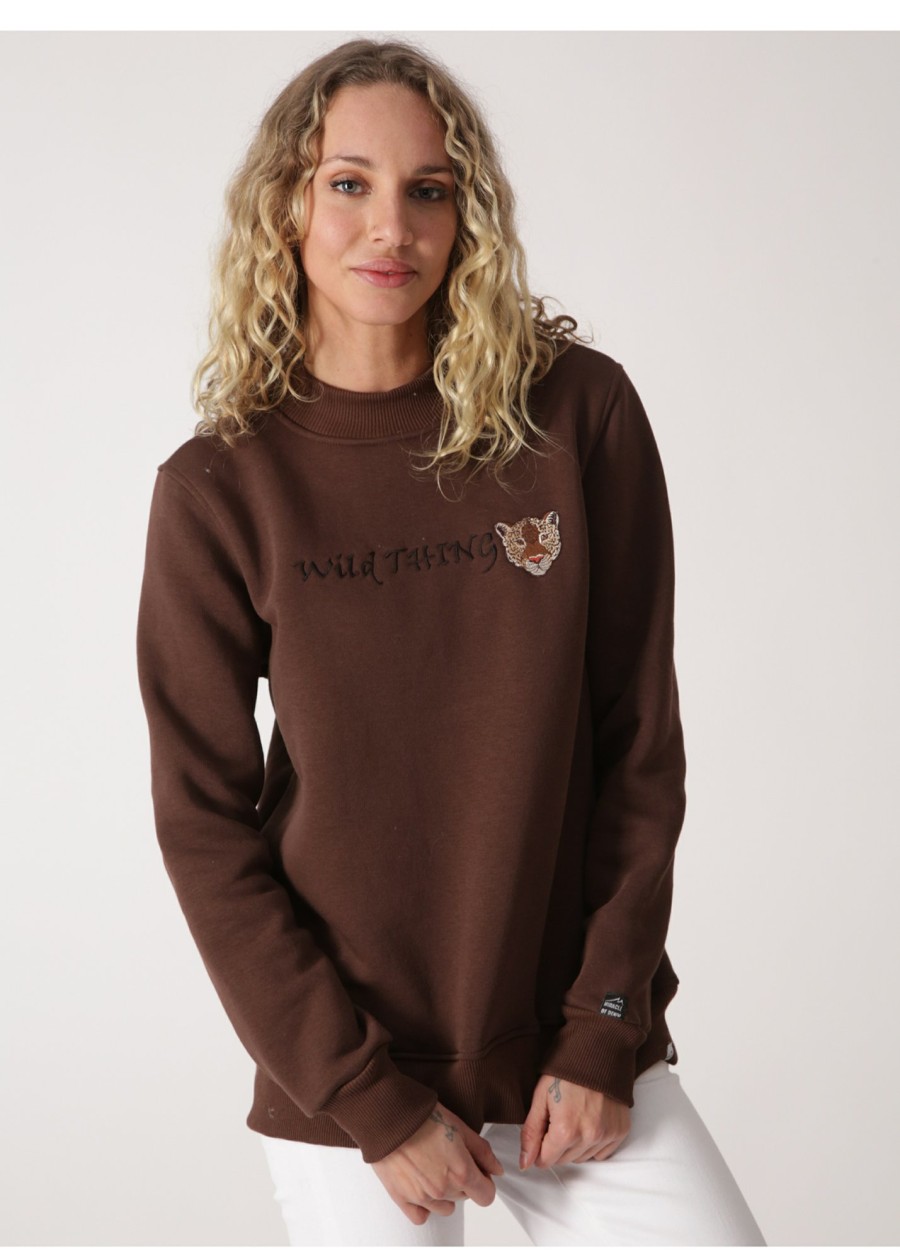 Damen MIRACLE OF DENIM | Sweatshirt Sw334 / Sweatshirtin D.Cappuccino