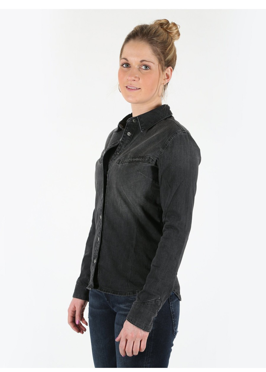 Damen MIRACLE OF DENIM | Jeans Bluse / Blusein Black