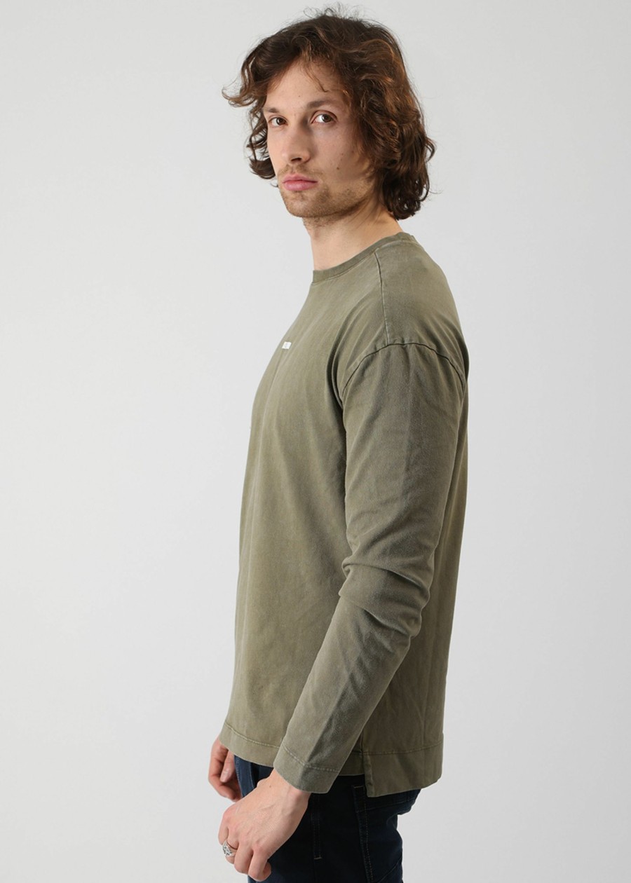 Herren MIRACLE OF DENIM | Au23-Lo804 / Longsleevein Khaki