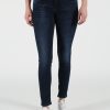 Damen MIRACLE OF DENIM | Sina Skinny / Skinny Fit Jeansin Santo Blue