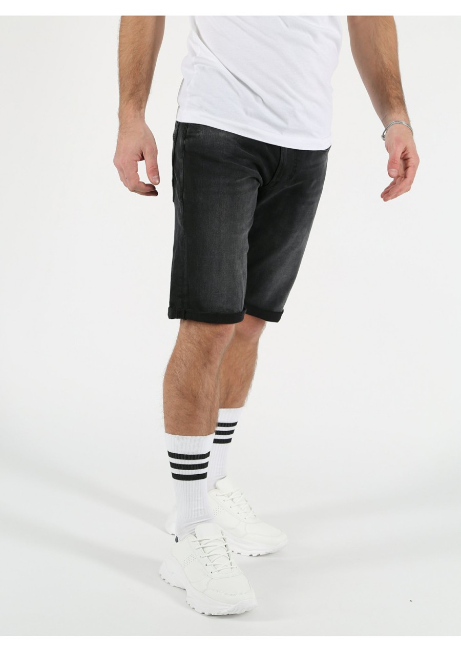 Herren MIRACLE OF DENIM | Thomas Shorts / Kurze Hosein Akita Black