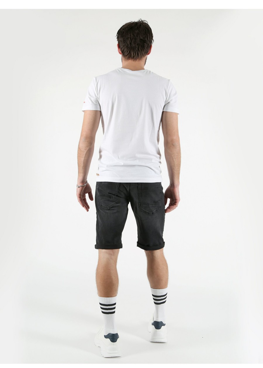 Herren MIRACLE OF DENIM | Thomas Shorts / Kurze Hosein Akita Black