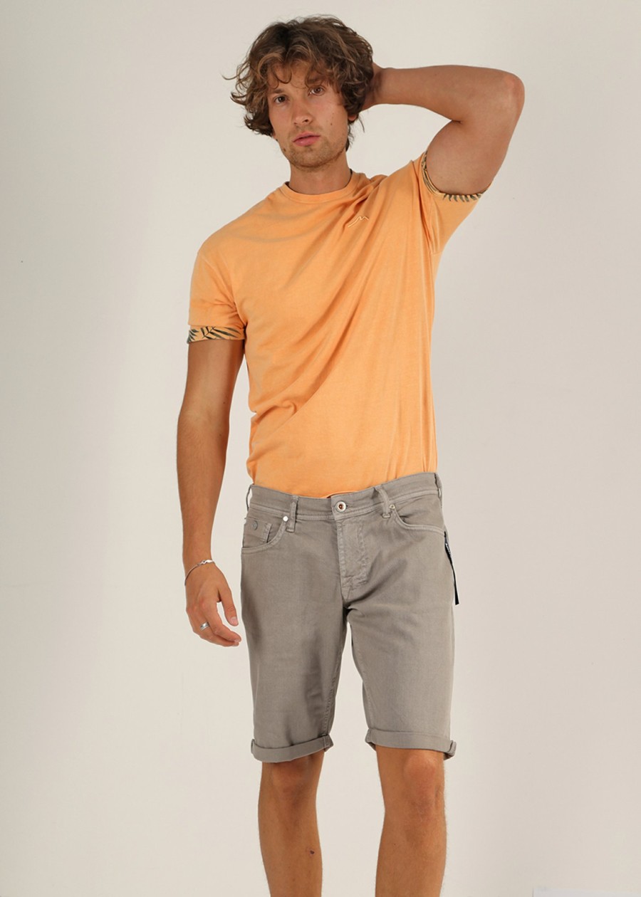 Herren MIRACLE OF DENIM | Thomas Shorts / Jeans Shortsin Light Grey