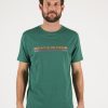 Herren MIRACLE OF DENIM | Logo T-Shirt / Herren T-Shirtin Froggy Green