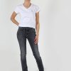 Damen MIRACLE OF DENIM | High Regular Jeans Rea / High Regular Jeansin Sponge Black