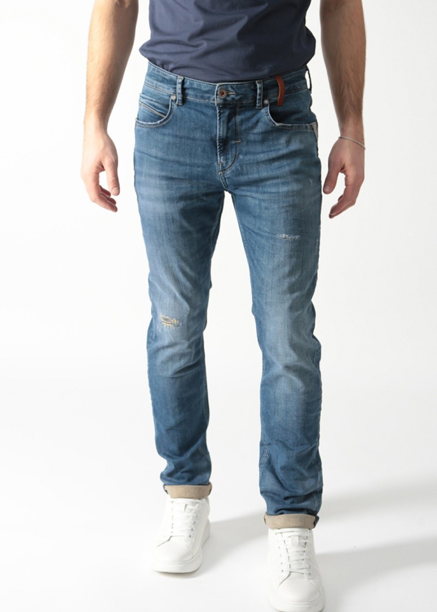 Herren MIRACLE OF DENIM | Ryder Regular Fit / Ryder Regular Fit Jeansin Number Blue