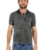 Herren MIRACLE OF DENIM | Sp23-Po535 / Herren Poloin Anthra