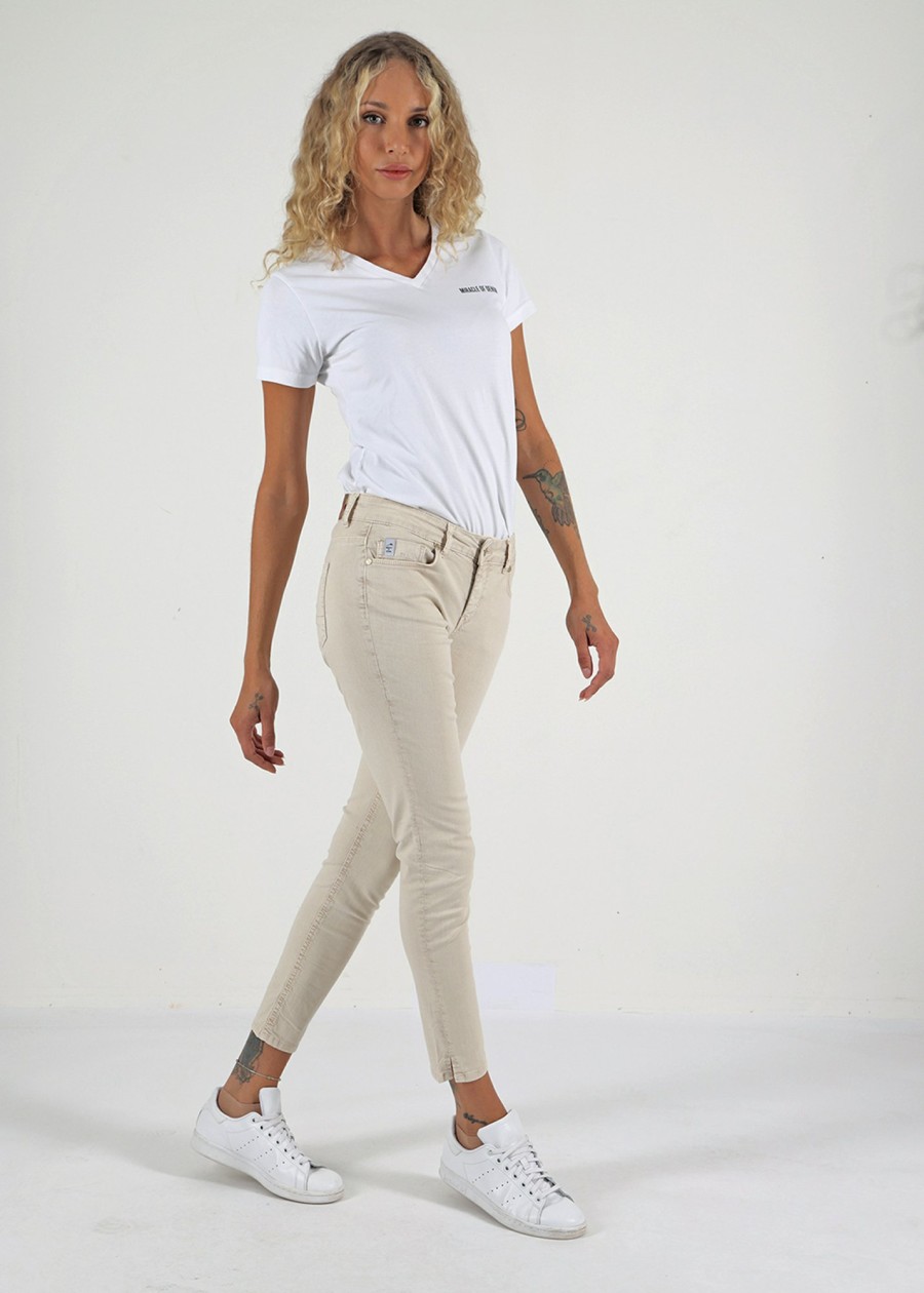 Damen MIRACLE OF DENIM | Rea Regular Fit / Jeansin Beige