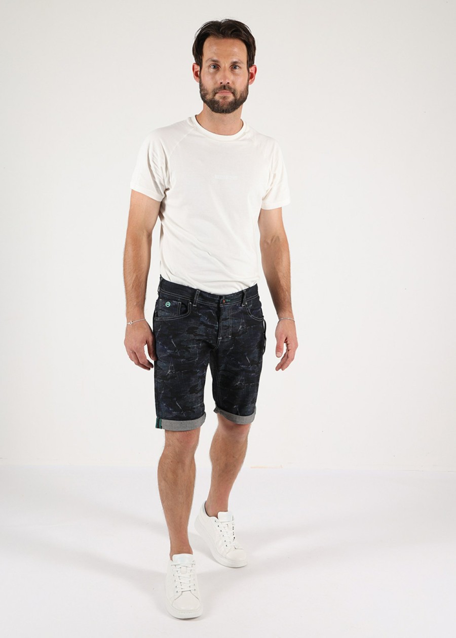 Herren MIRACLE OF DENIM | Thomas Shorts / Herren Denim Shortin Army Blue