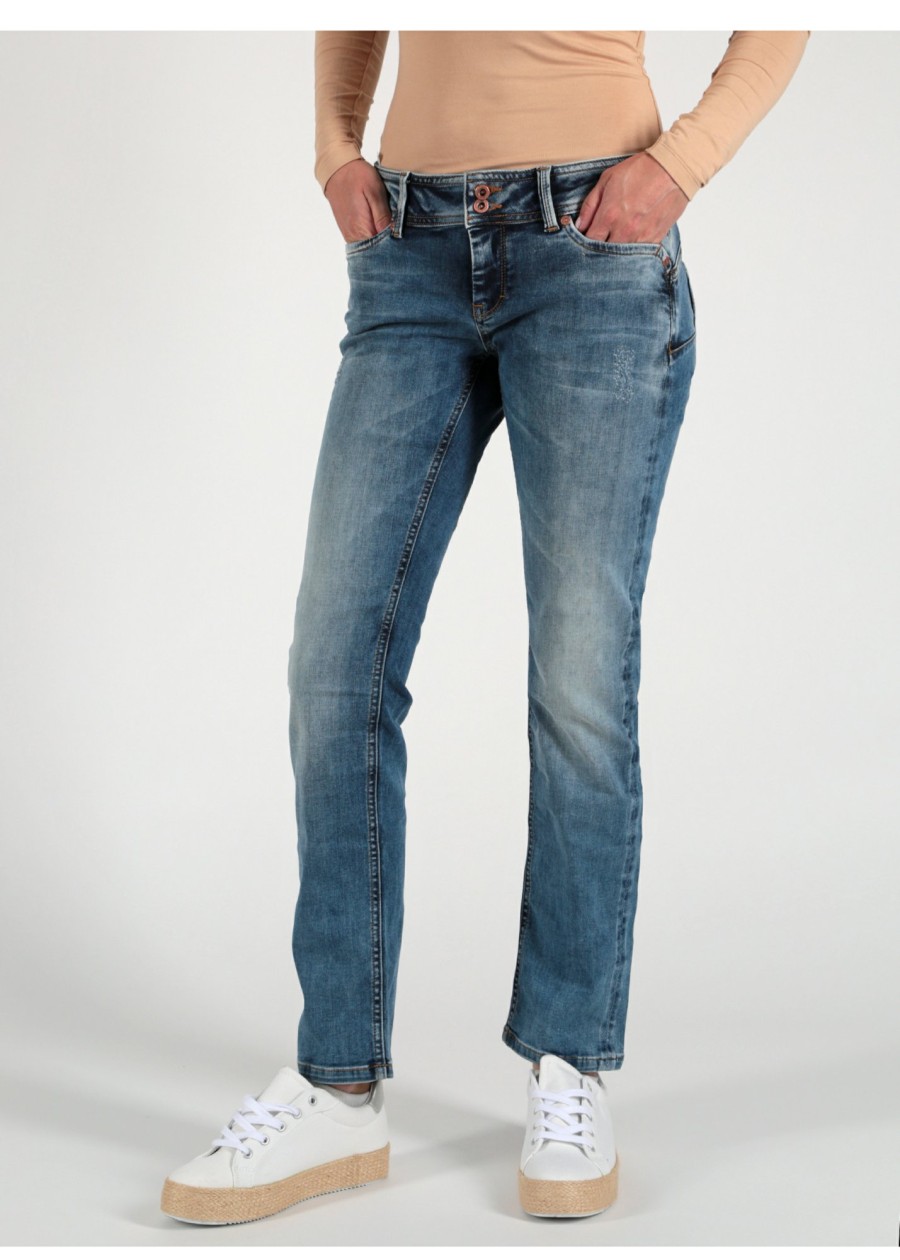 Damen MIRACLE OF DENIM | Rachel Regular / Regular Fit Jeansin Montana Blue