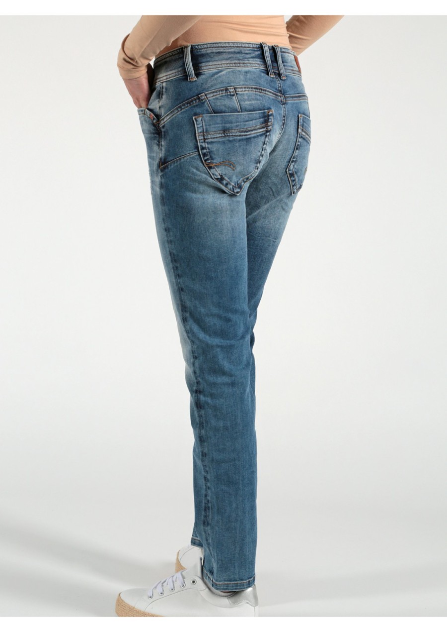 Damen MIRACLE OF DENIM | Rachel Regular / Regular Fit Jeansin Montana Blue