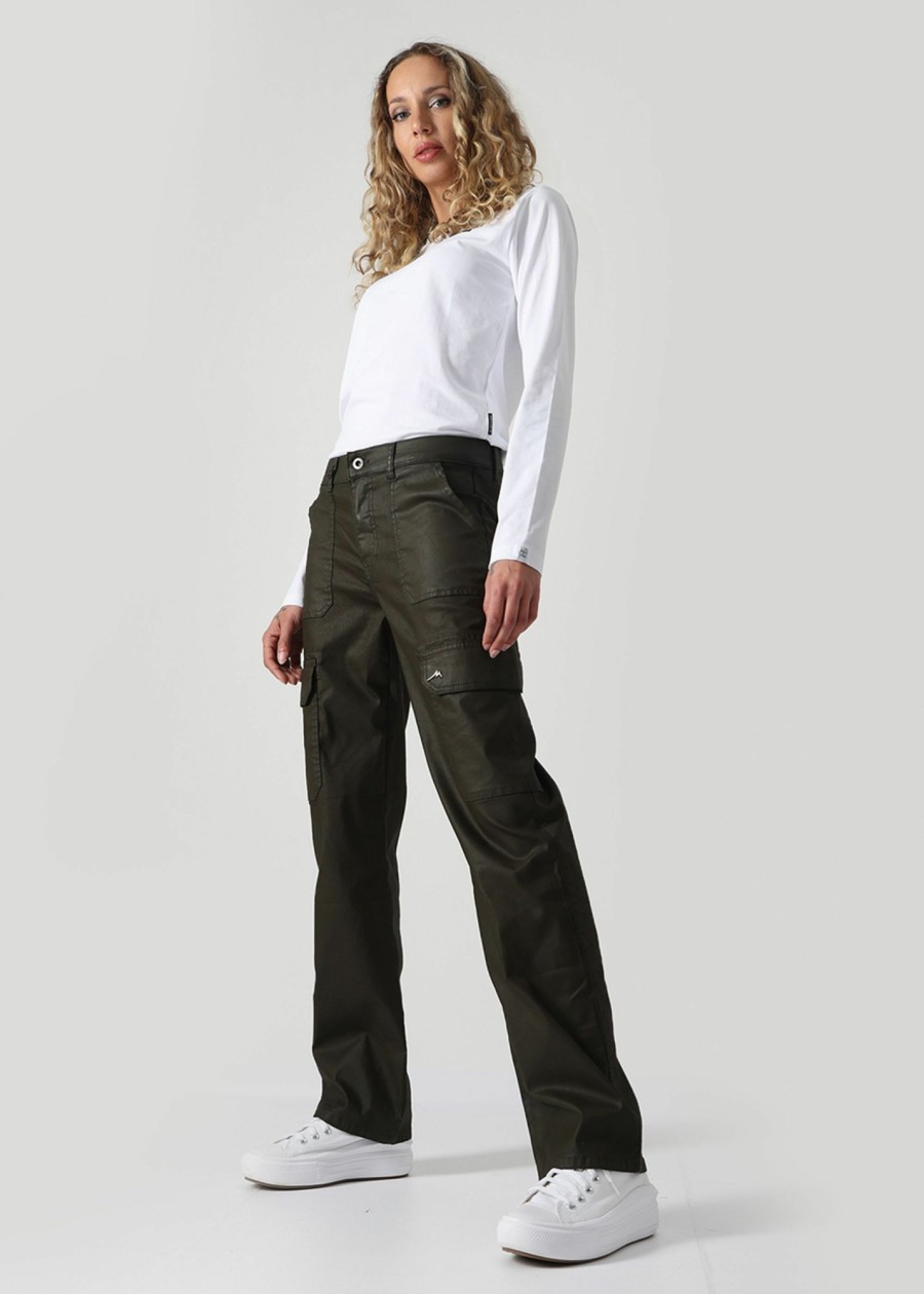 Damen MIRACLE OF DENIM | Nairobi Cargo / Cargoin Khaki Coated