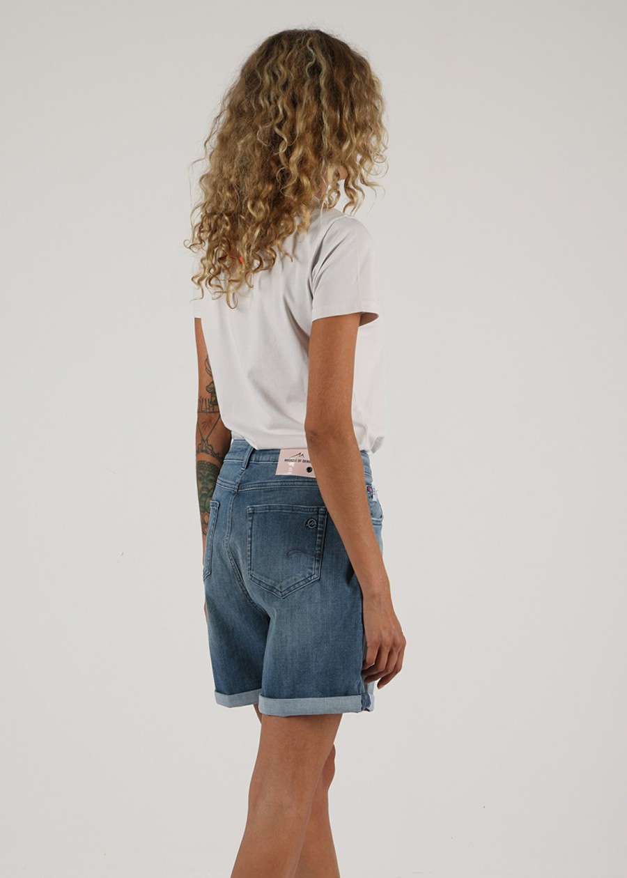 Damen MIRACLE OF DENIM | Irma Shorts / Damen Shortin Roast Blue