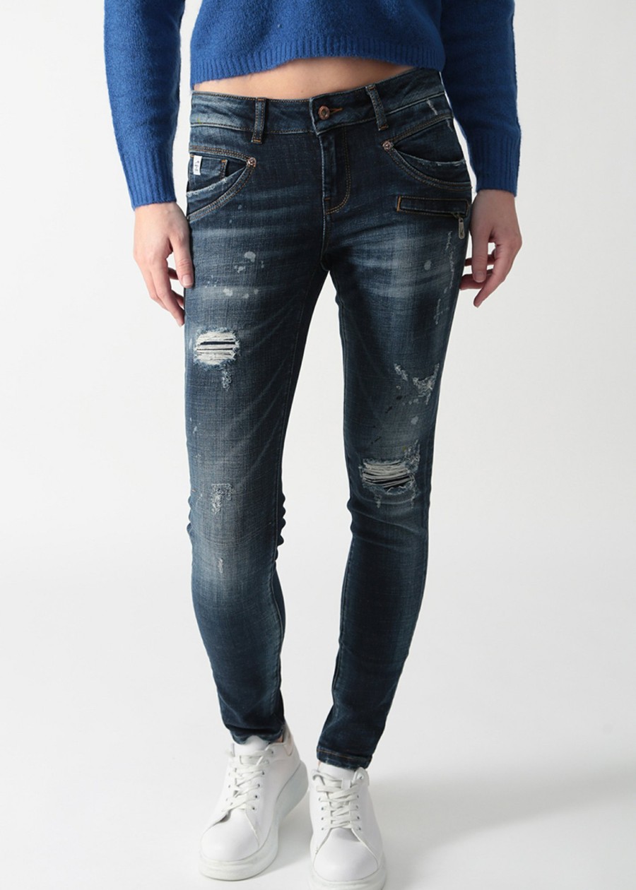 Damen MIRACLE OF DENIM | Suzy Skinny Fit / Suzy Skinny Fit Jeansin Nameless Blue