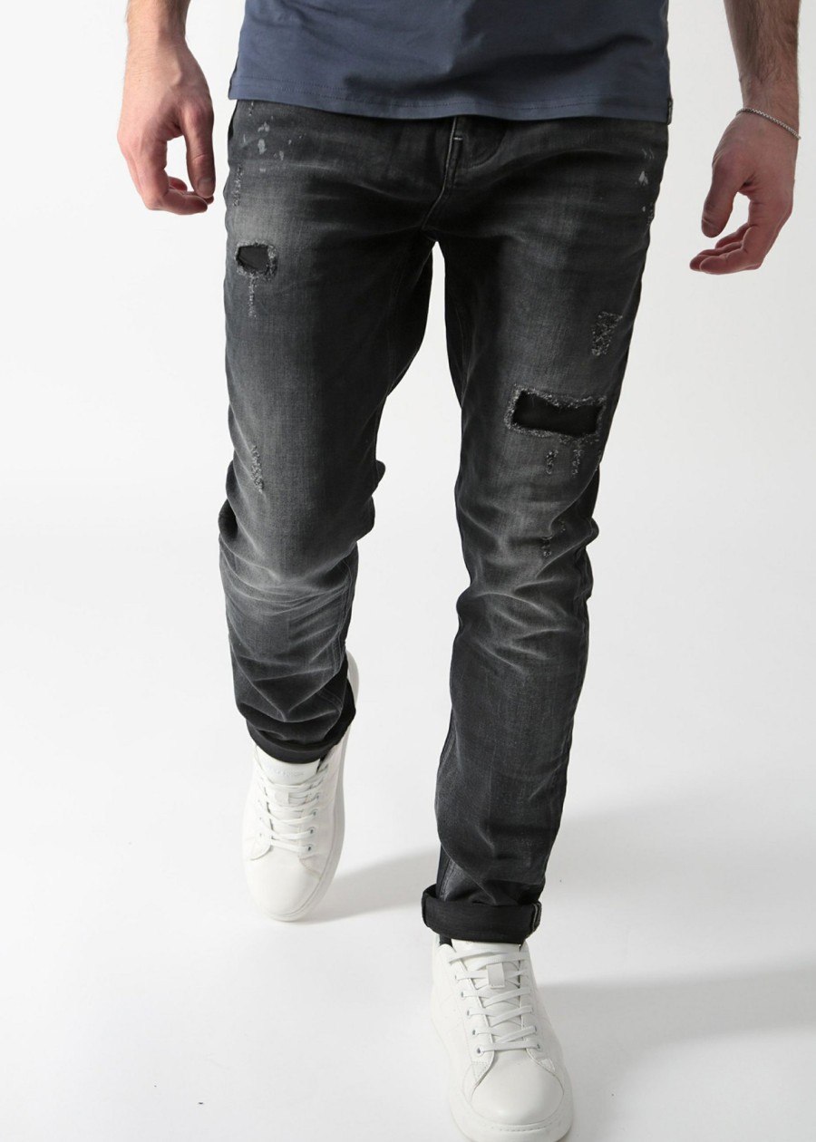 Herren MIRACLE OF DENIM | Alvin Tapered Fit / Alvin Tapered Fit Jeansin Noughty Black