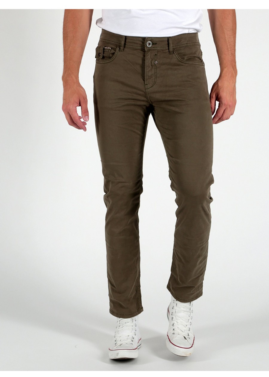 Herren MIRACLE OF DENIM | Ricardo Regular / Regular Fit Hosein Dark Olive