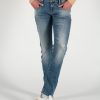 Damen MIRACLE OF DENIM | Maria Slim / Slim Fit Jeansin Chicago Blue