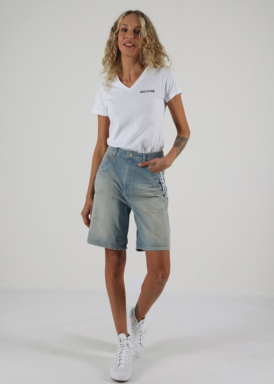 Damen MIRACLE OF DENIM | Donna Shorts / Jeansin Pine Blue