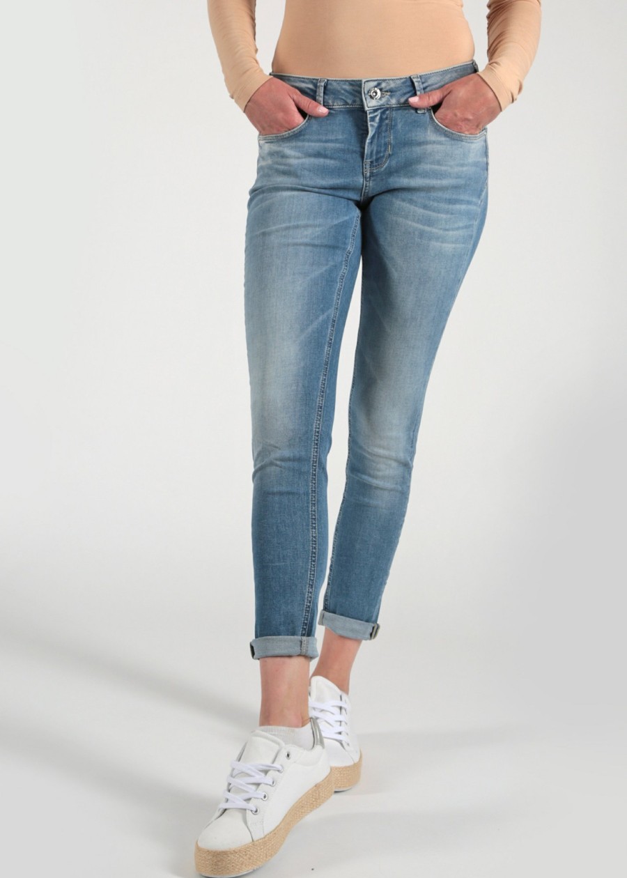 Damen MIRACLE OF DENIM | Sina Skinny / Skinny Fit Jeansin Georgia Blue