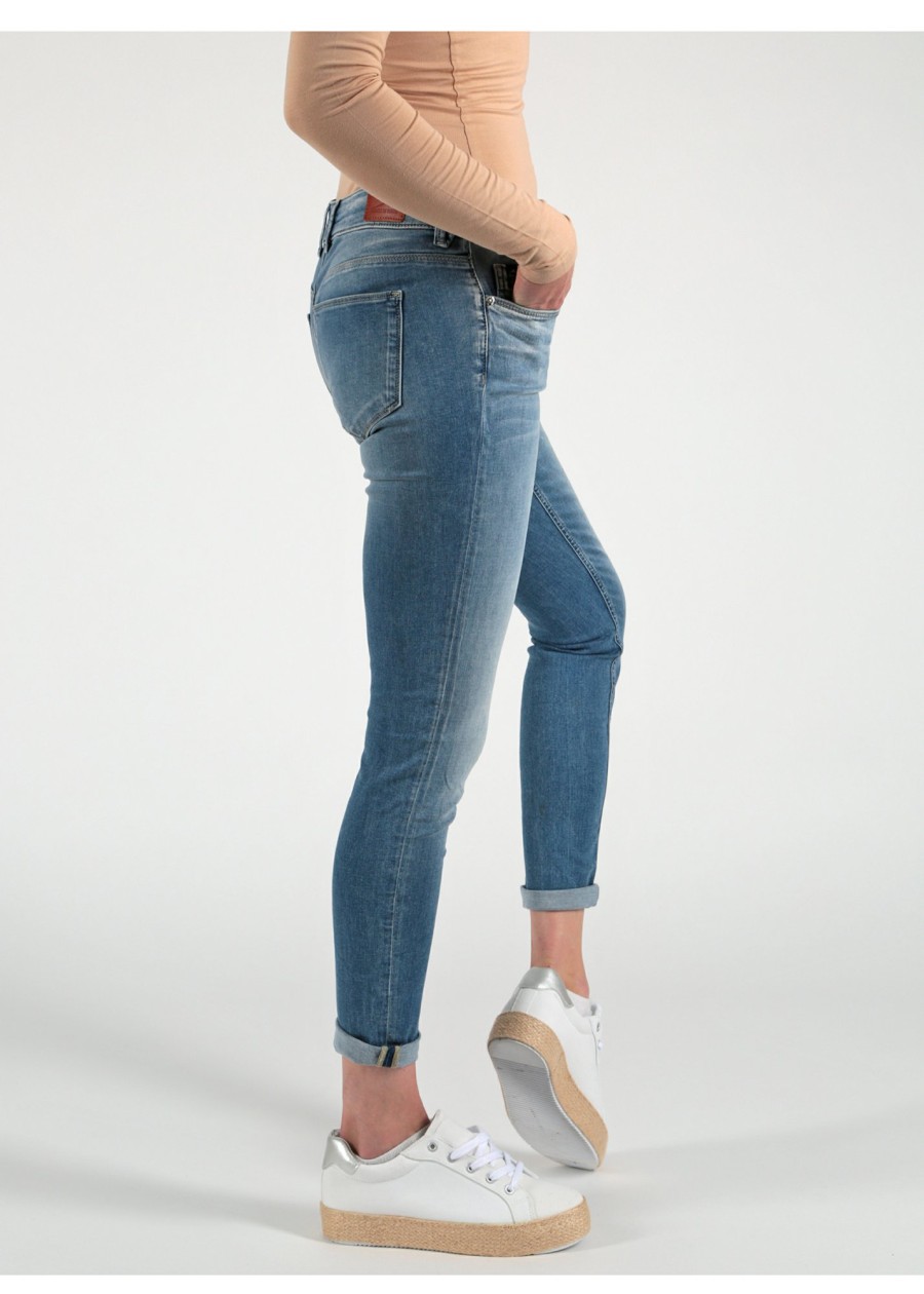 Damen MIRACLE OF DENIM | Sina Skinny / Skinny Fit Jeansin Georgia Blue