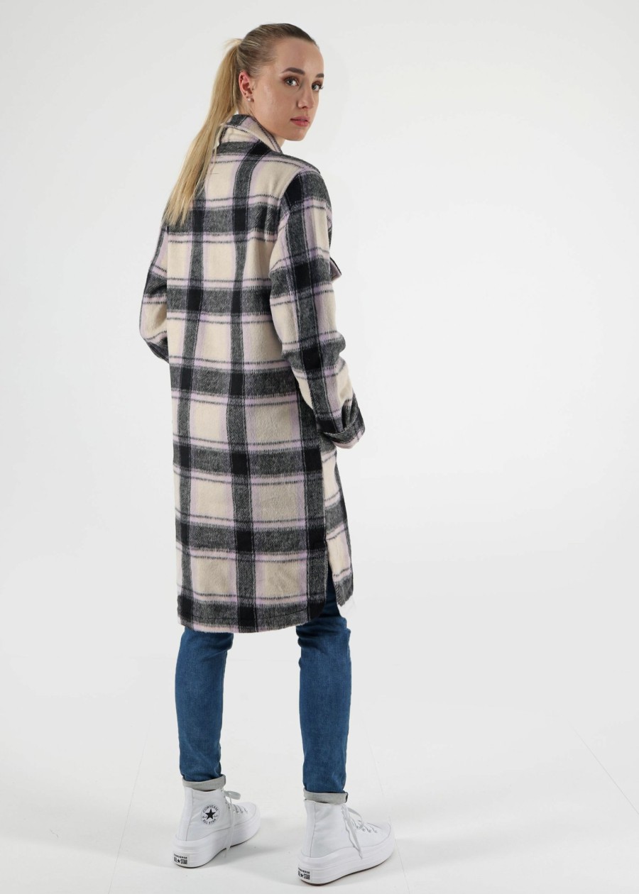 Damen MIRACLE OF DENIM | Au23-Bl305 / Hemdjackein Black/White Check