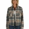 Damen MIRACLE OF DENIM | Au23-Bl312 / Hemdjackein Beige Grey Check