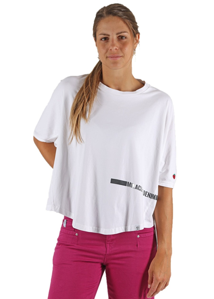 Damen MIRACLE OF DENIM | Sp23-Ts318 / Damen T-Shirtin Offwhite