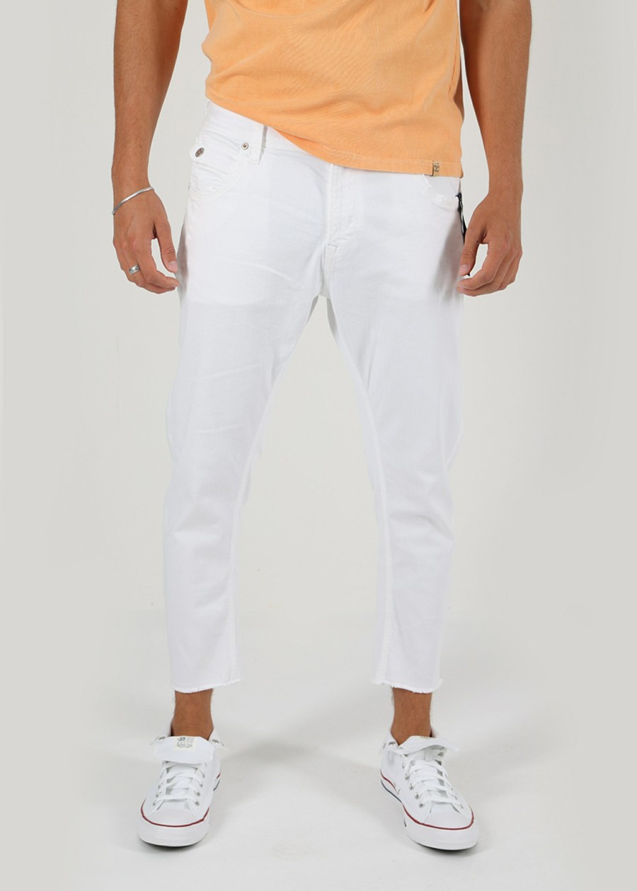 Herren MIRACLE OF DENIM | Adriano Tapered Fit / Jeansin White