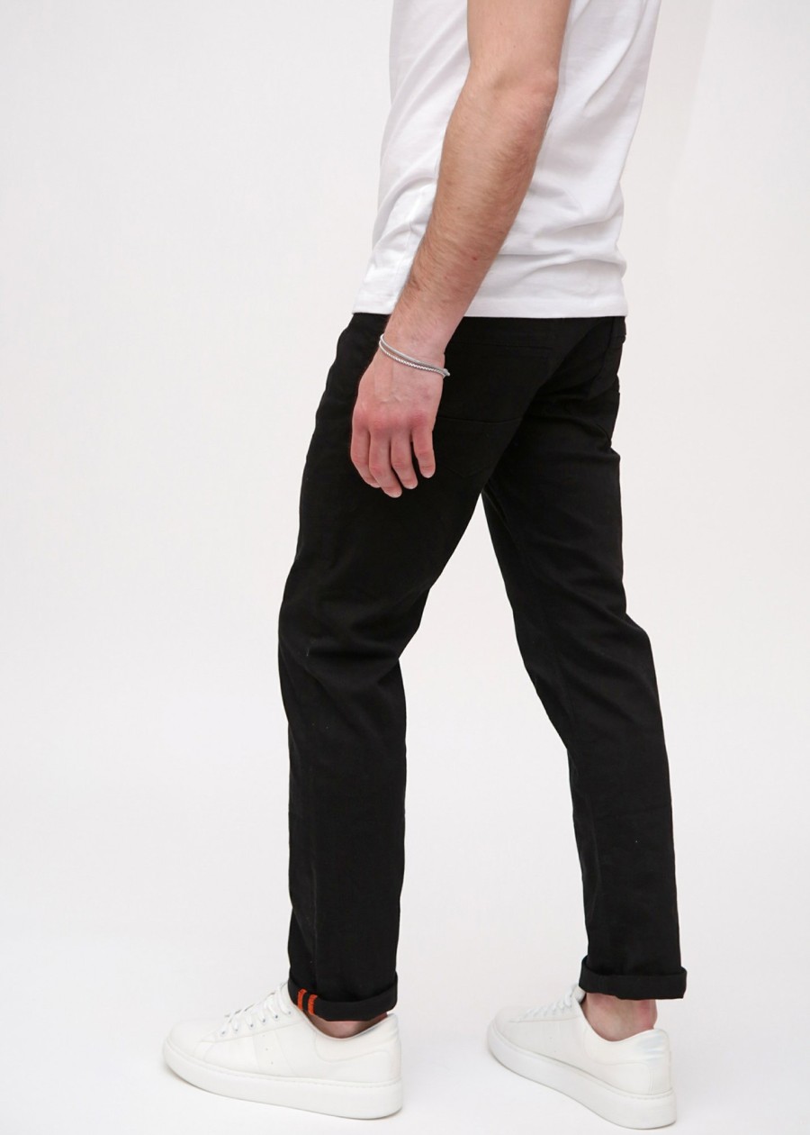 Herren MIRACLE OF DENIM | Thomas Comfort Fit / Comfort Fit Jeans Im 5-Pocket-Stylein Black Wash