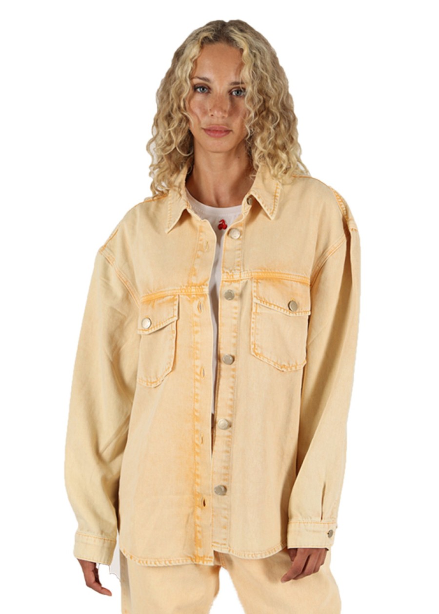 Damen MIRACLE OF DENIM | Sp23-Bl309 / Damen Blusein Banana Yellow