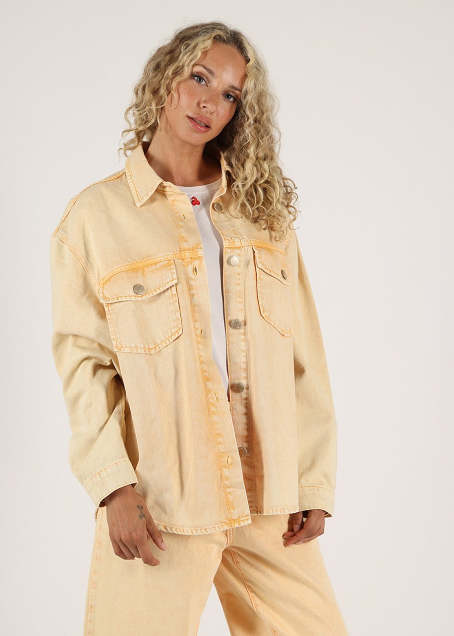 Damen MIRACLE OF DENIM | Sp23-Bl309 / Damen Blusein Banana Yellow