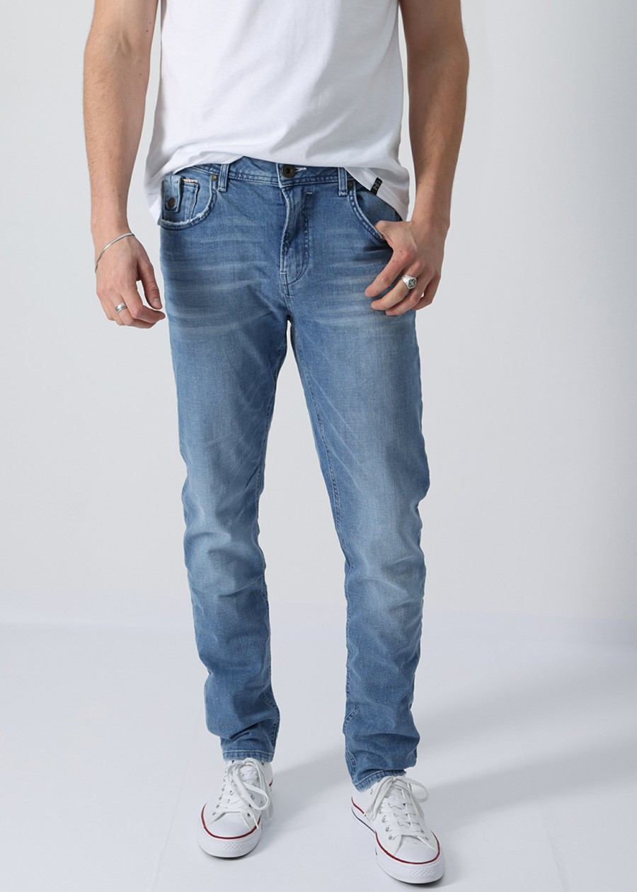 Herren MIRACLE OF DENIM | Ricardo Regular Fit / Denim Mit Leichtem Used Lookin Recite Blue