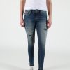 Damen MIRACLE OF DENIM | Sina Skinny / Skinny Fit Jeansin Vinema Blue