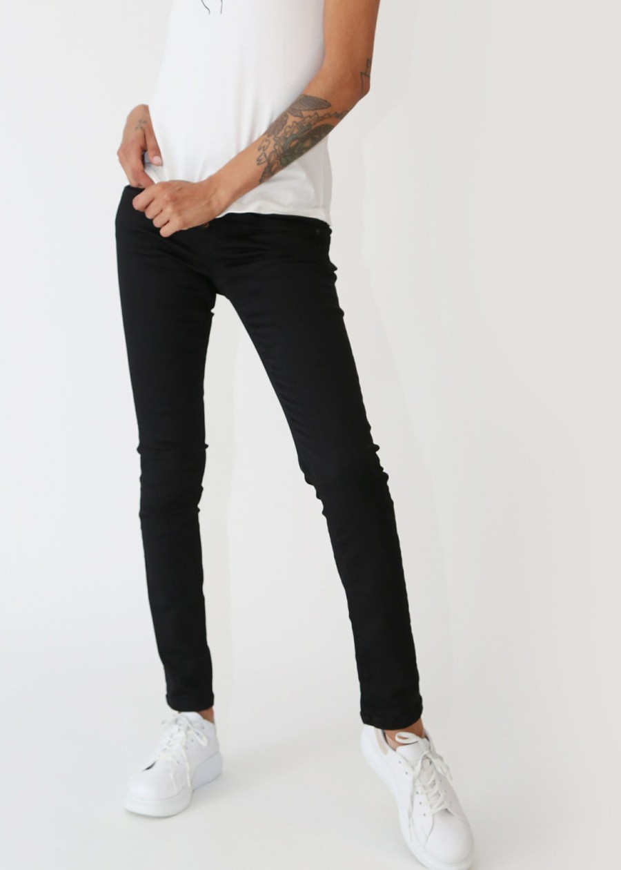 Damen MIRACLE OF DENIM | Ulla Slim / Slim Fit Jeansin Black Wash