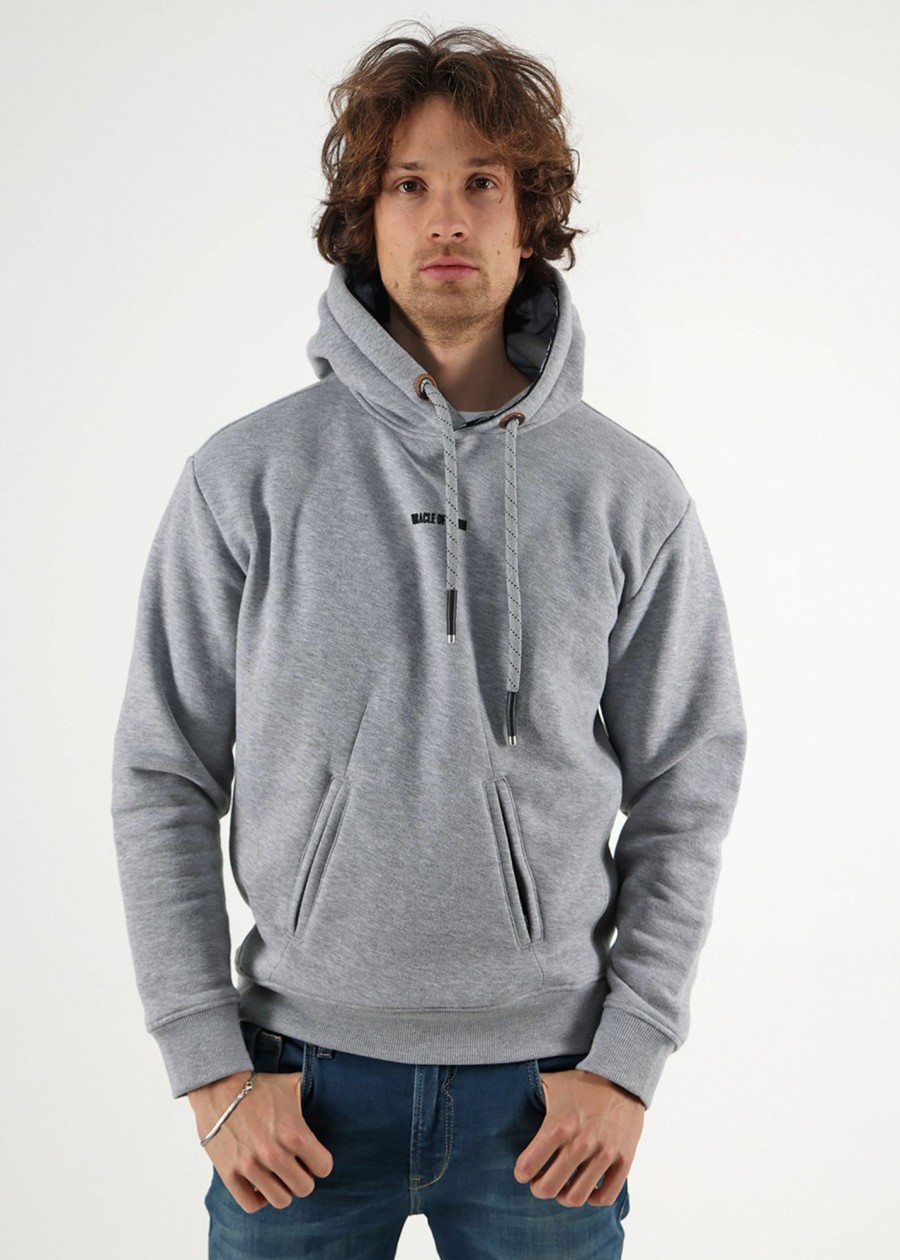 Herren MIRACLE OF DENIM | Au23-Sw782 / Sweatshirtin Grey Melange