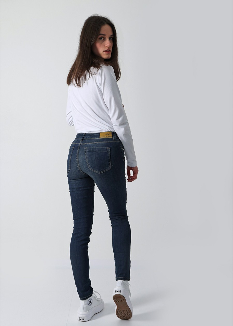 Damen MIRACLE OF DENIM | Monika Slim / Monika Slim Fit Jeansin Madison Blue