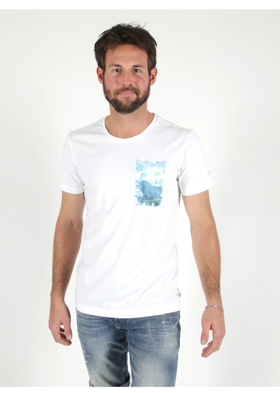 Herren MIRACLE OF DENIM | Tshirt Herren / T-Shirtin White