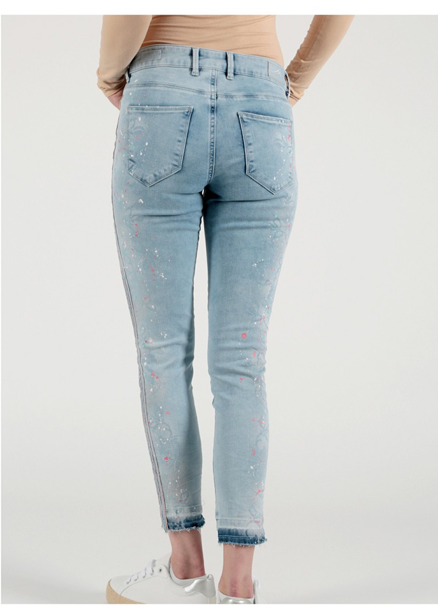 Damen MIRACLE OF DENIM | Sina Skinny / Skinny Fit Jeansin San Angelo Blue