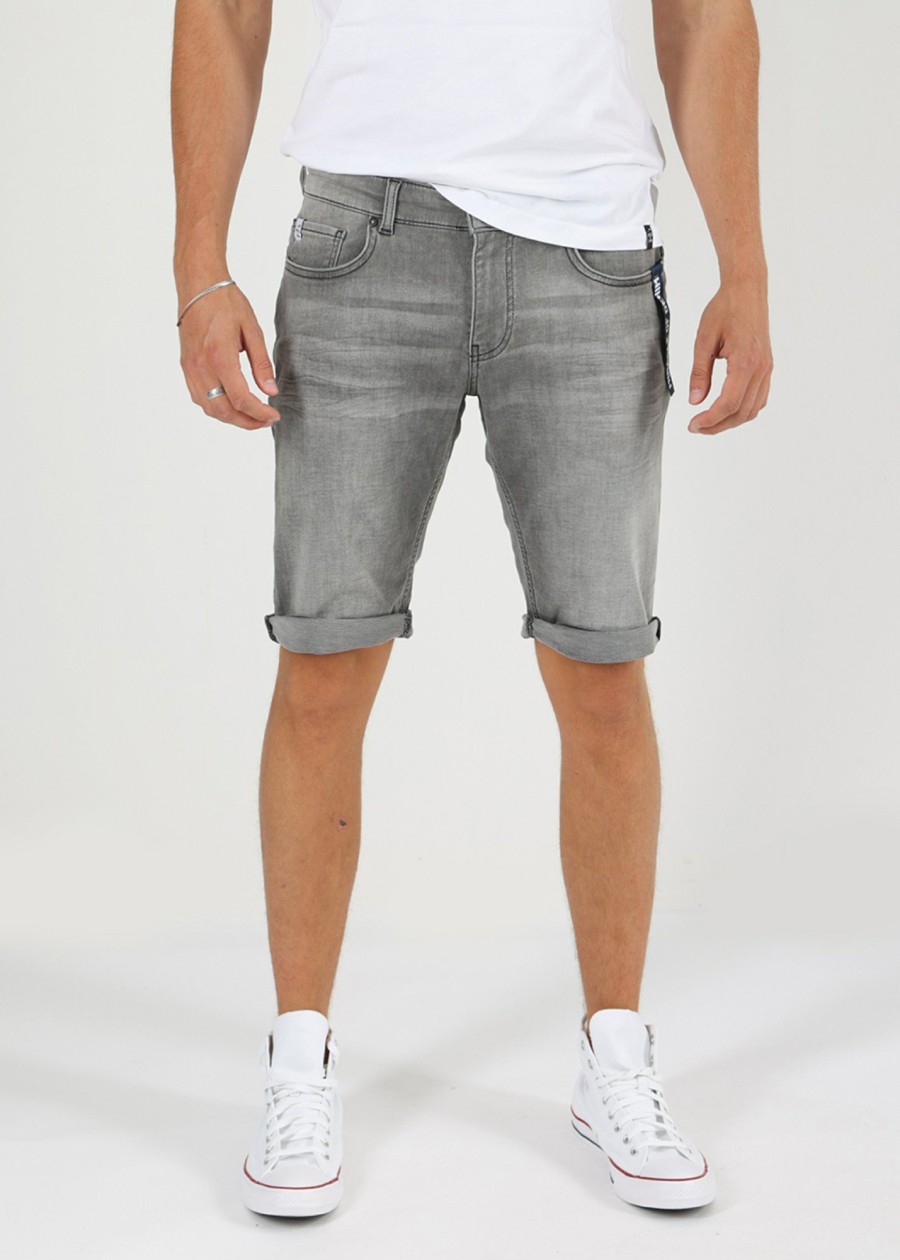 Herren MIRACLE OF DENIM | Trevol Shorts / Jeansin Parallel Grey Jogg