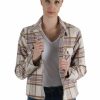 Damen MIRACLE OF DENIM | Au23-Bl312 / Hemdjackein Beige Lilac Check