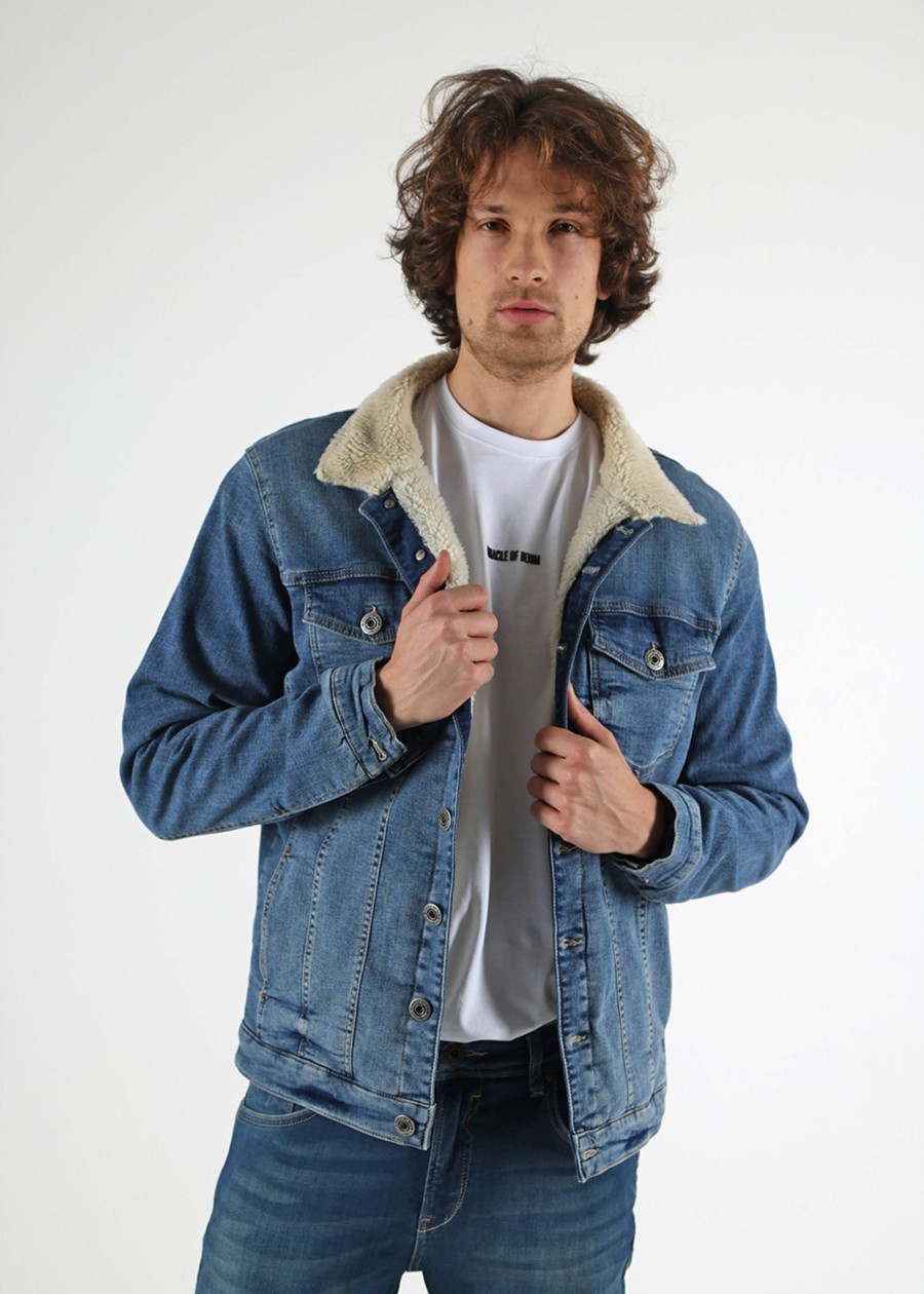 Herren MIRACLE OF DENIM | James Jacket / Jeansjackein Spring Blue