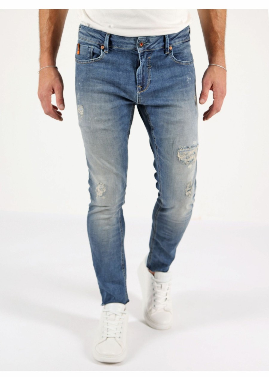 Herren MIRACLE OF DENIM | Marcel Slim Fit / Denim Im Used Lookin Relish Blue