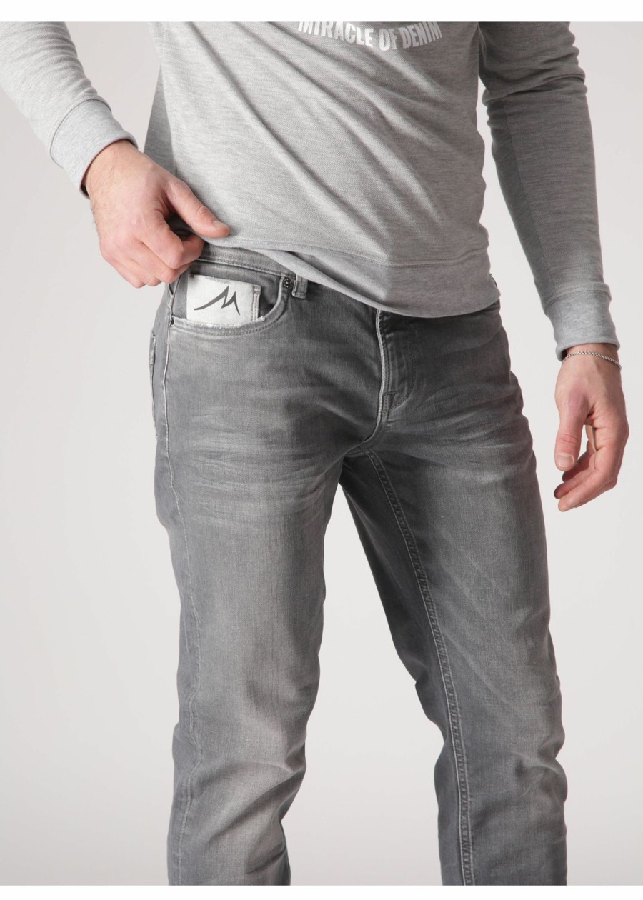 Herren MIRACLE OF DENIM | Marcel Slim / Marcel Slim Fit Jeansin Medus Grey Jogg